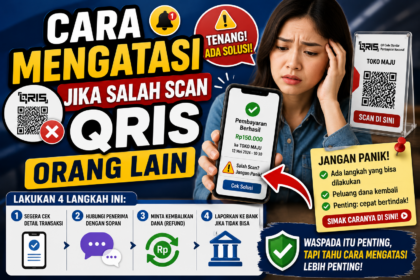 ilustrasi gambar cara mengatasi jika salah scan qris