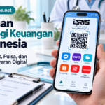Ilustrasi Gambar Paduan Teknologi Keuangan di Indonesia